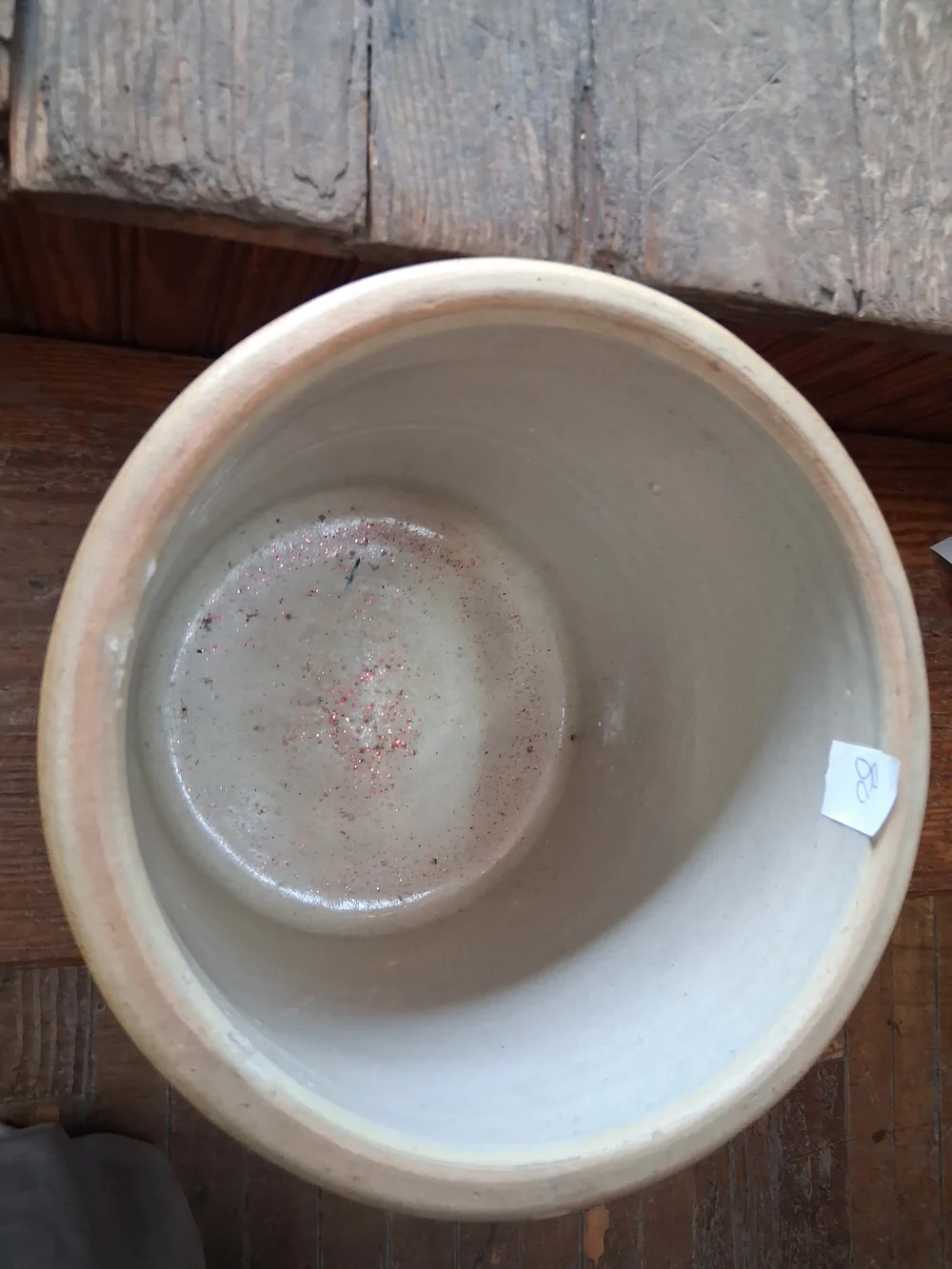 Antique RUCKEL'S 2-Gallon Stoneware Crock